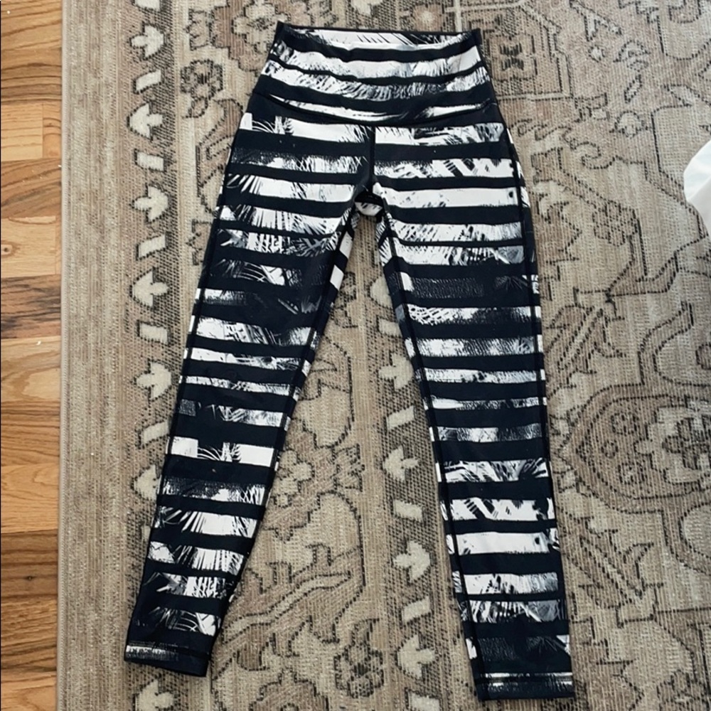 Lululemon Striped Leggings